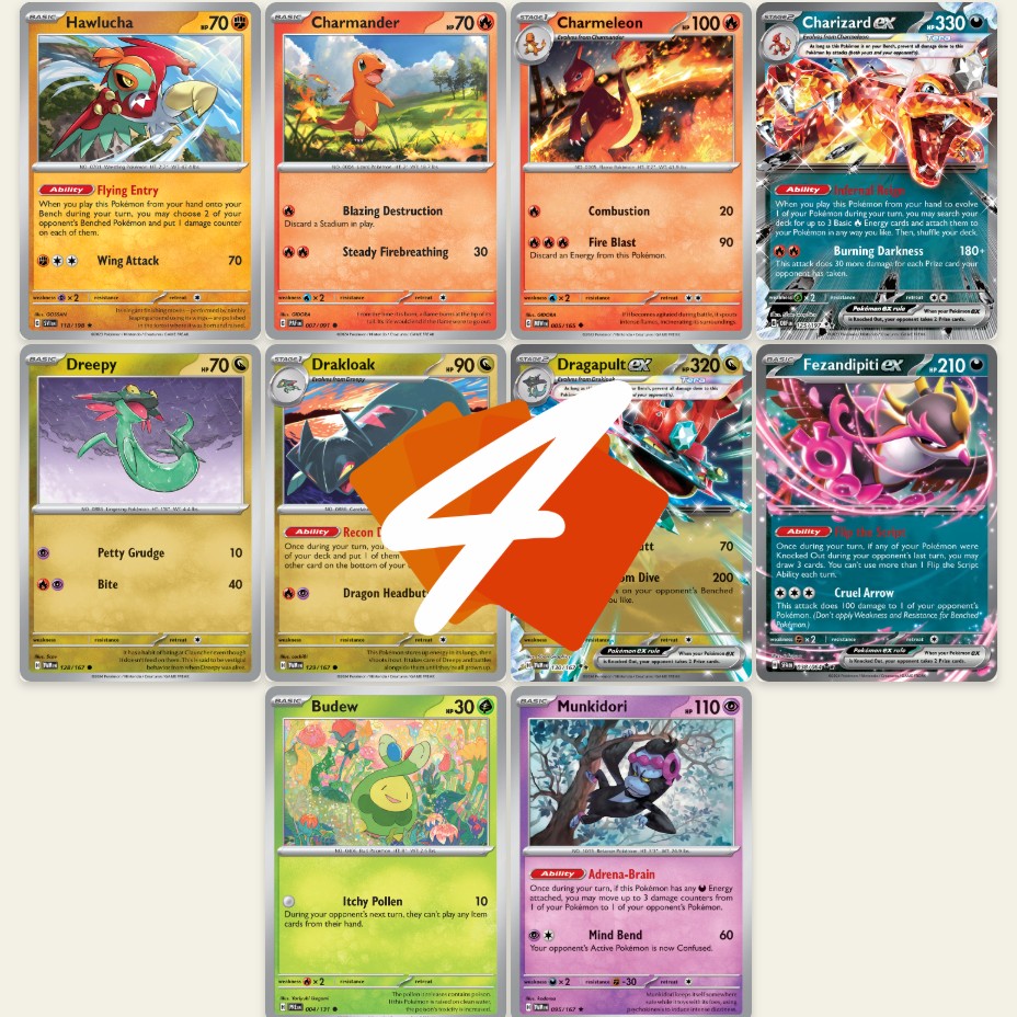 Charizard ex RETURNS TO POWER with Dragapult ex! - (Pokemon TCG Deck List + Matches)